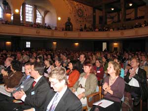 Rund 700 Teilnehmer fanden in der Großen Aula Platz 